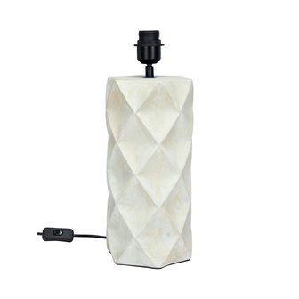 Ceramiczna lampa stołowa Hazel beżowa
